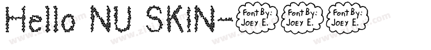 Hello NU SKIN字体转换